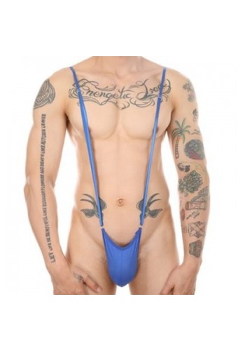 Singlet fin Strappia Bleu 