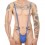 Singlet fin Strappia Bleu