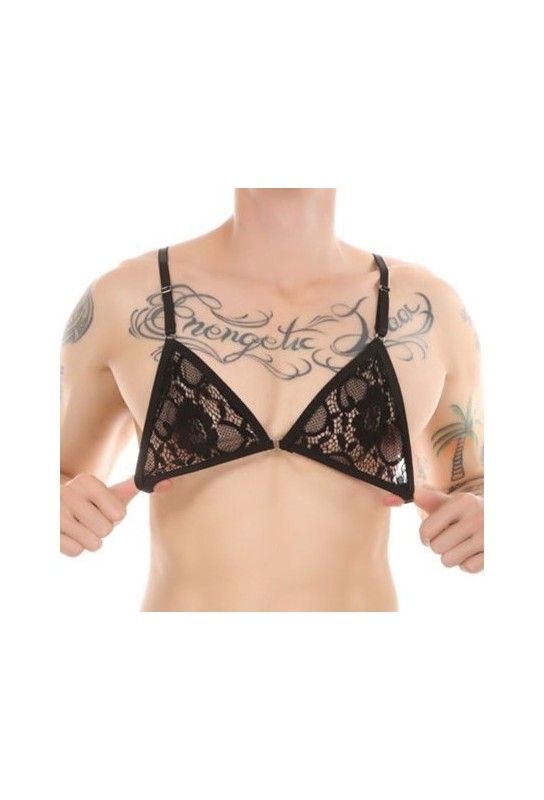 Soutien-Gorge Dentelle Aleria Noir 
