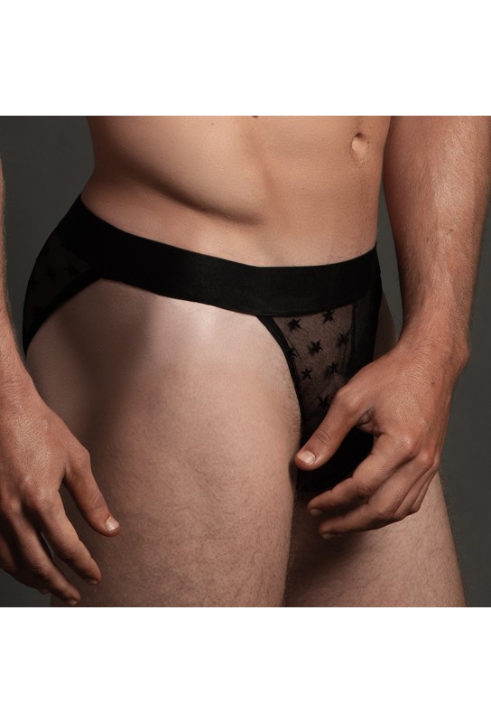 Tanga Fin Star Noir 