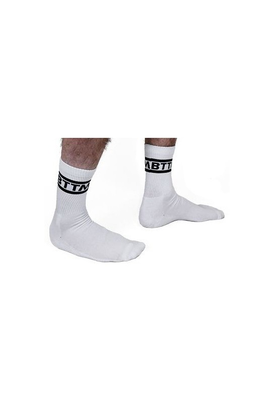 Chaussettes blanches BTTM x2 Paires 