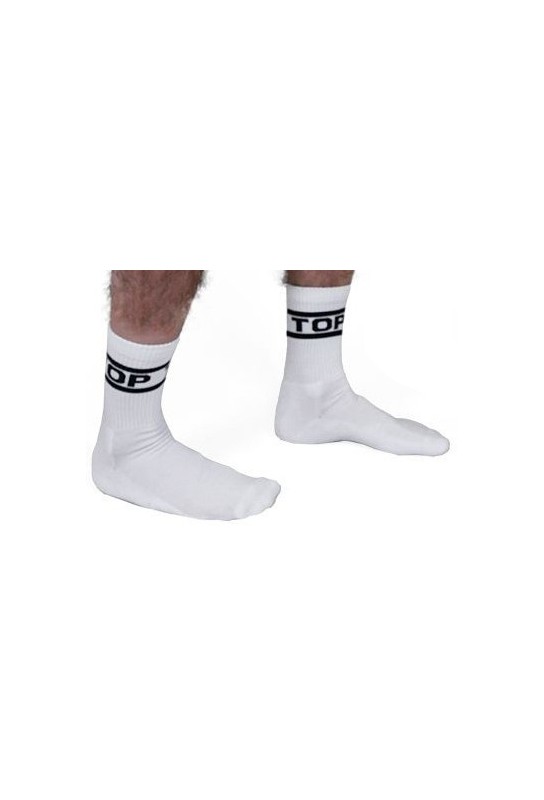 Chaussettes blanches TOP x2 Paires 
