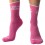 Chaussettes roses Bitch Please Barcode