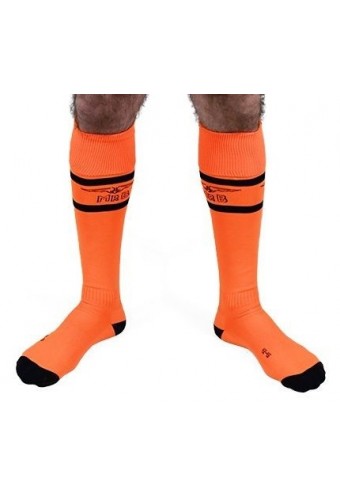 Chaussettes hautes Urban Football Socks Orange Neon 