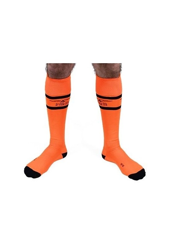 Chaussettes hautes Urban Football Socks Orange Neon 