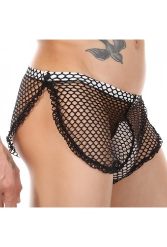 Short sexy Résille Ogusto Noir 