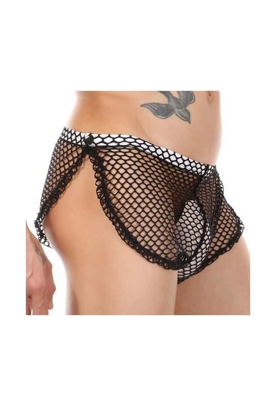 Short sexy Résille Ogusto Noir 