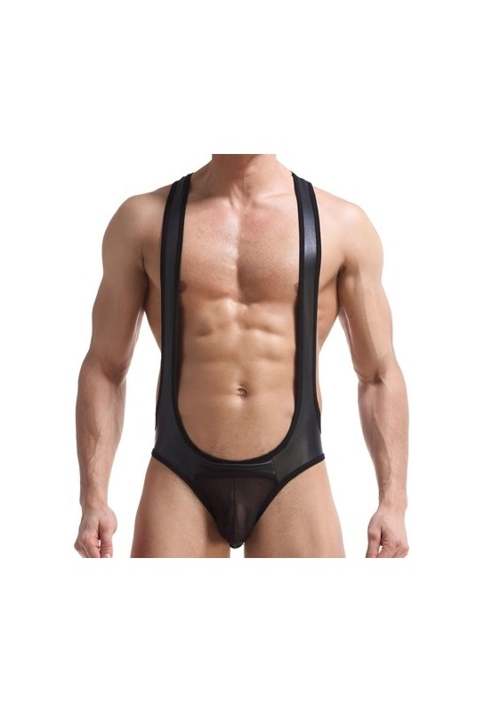 Jock-Singlet Motor Noir 