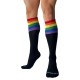 Chaussettes hautes Pride Football Noires 