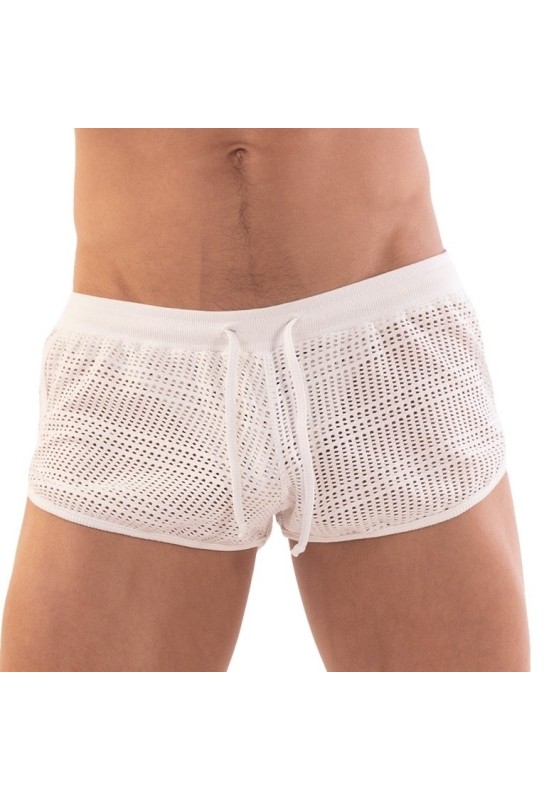 Short filet Aachet Blanc 