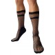 Chaussettes Filet Paris Noires 