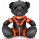 Ours en cuir Bendy The Bdsm Teddy Bear Orange 