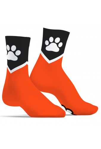 Chaussettes Paw Kinky Puppy Orange 