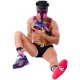 Chaussettes Paw Kinky Puppy Roses 