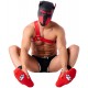 Chaussettes Paw Kinky Puppy Rouges 