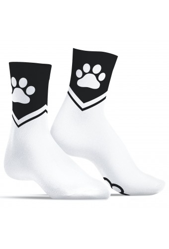 Chaussettes Paw Kinky Puppy Blanches 