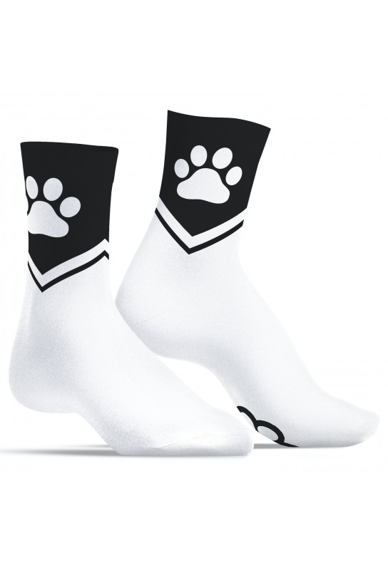 Chaussettes Paw Kinky Puppy Blanches 