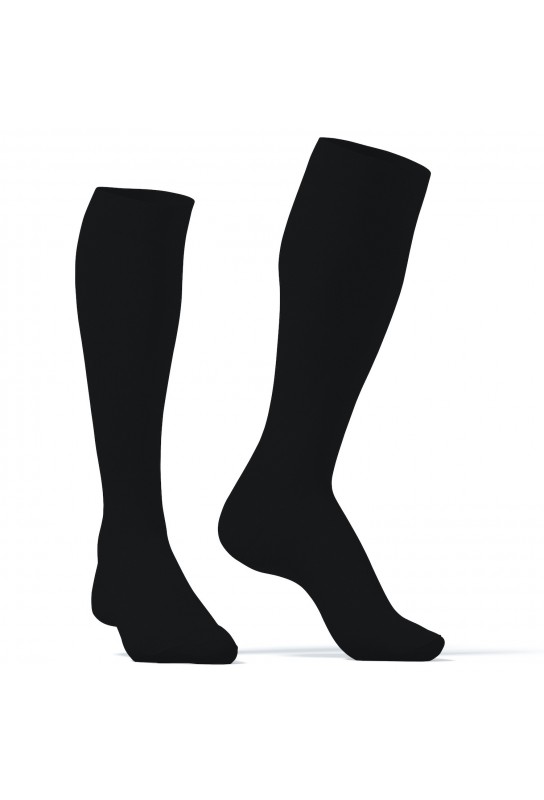 Chaussettes Hautes COLORS SneakXX Noires 