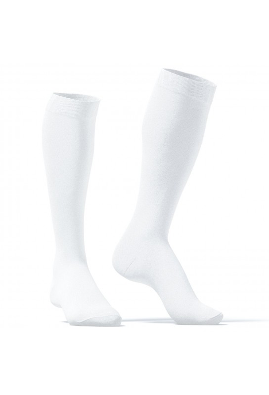 Chaussettes Hautes COLORS SneakXX Blanches 
