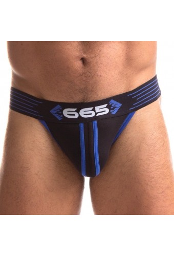 Jockstrap Rally 665 Noir-Bleu 