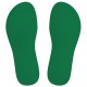 Chaussettes hautes SOCKS GREEN Vertes 