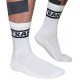 Chaussettes blanches Trans Crew Socks