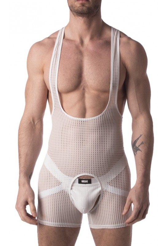 Singlet Backless Pan Blanc 