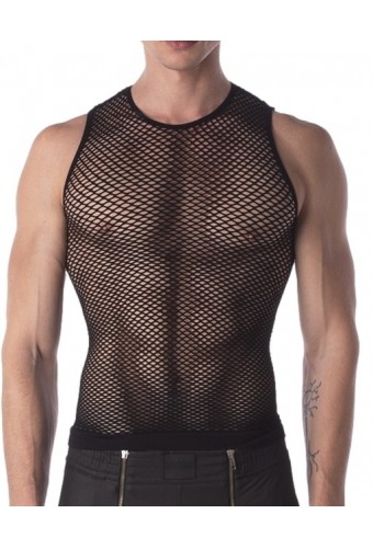 Débardeur Filet Stefano Noir 