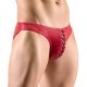 Slip avec cordon Zonio Rouge 