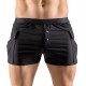 Short avec poches Junio Noir 
