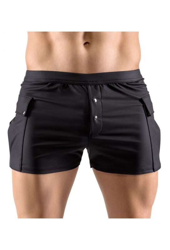 Short avec poches Junio Noir 