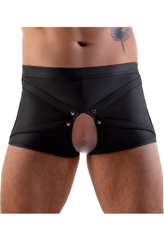 Boxer avec cockring RINGO Noir 