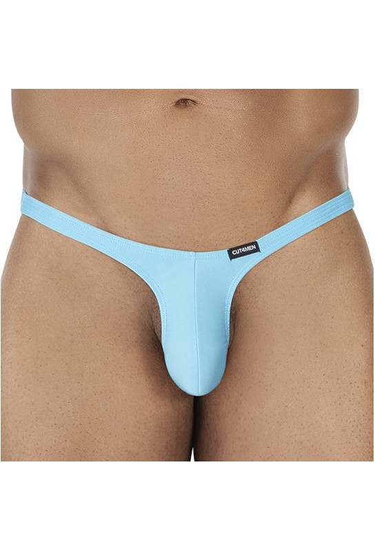 String Micro Thong Turquoise 