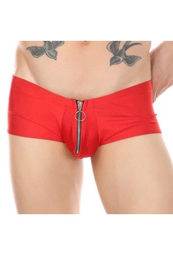 Shorty avec Zip Mino Rouge 