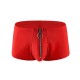 Shorty avec Zip Mino Rouge 