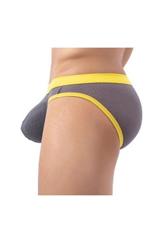 Slip Clipo Gris-jaune 