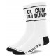 Chaussettes Cum Dump Blanches 