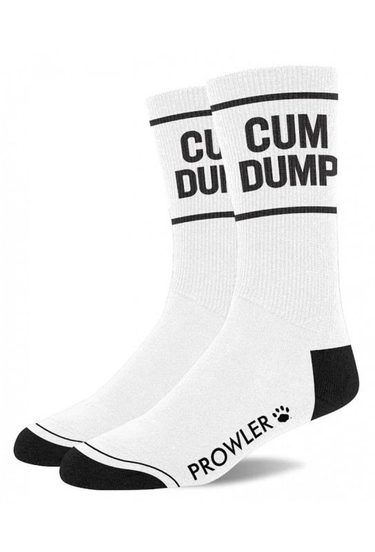 Chaussettes Cum Dump Blanches 