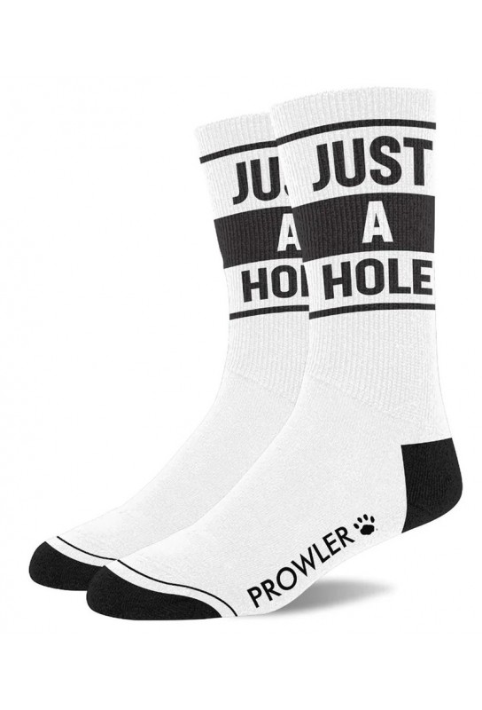 Chaussettes JUST A HOLE Blanches 