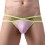 Jockstrap Bellicross Rose-Jaune fluo