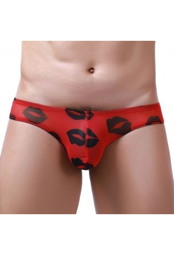Slip sexy Kiss Lips Rouge 
