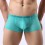 Boxer sexy Linea Vert turquoise