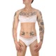 Ensemble Slip et Bra Tarmina Blanc 