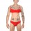 Ensemble Slip et Bra Tarmina Rouge