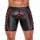 Short avec zip Ormeto Noir-Rouge