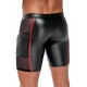 Short avec zip Ormeto Noir-Rouge 