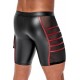 Short avec zip Ormeto Noir-Rouge 