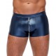 Boxer avec zip Andio Bleu métallisé 