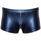 Boxer avec zip Andio Bleu métallisé 