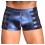 Boxer avec zip Eclino Bleu métallisé
